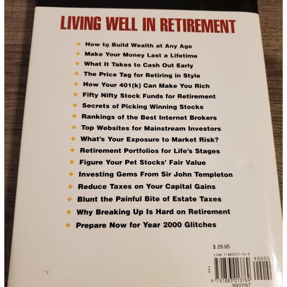 The Money Guide to living well in retirement hardcover book - Picture 2 of 4